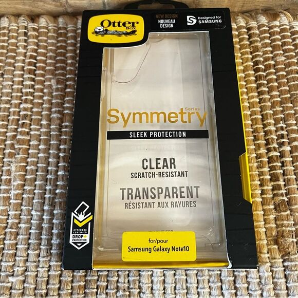 Otterbox Symmetry Series Clear Samsung Galaxy Note 10‎ Phone Case - Picture 1 of 7